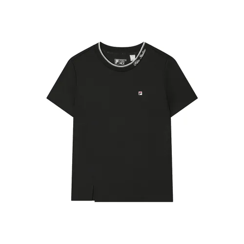 FILA Глубокий черный BK Женские футболки