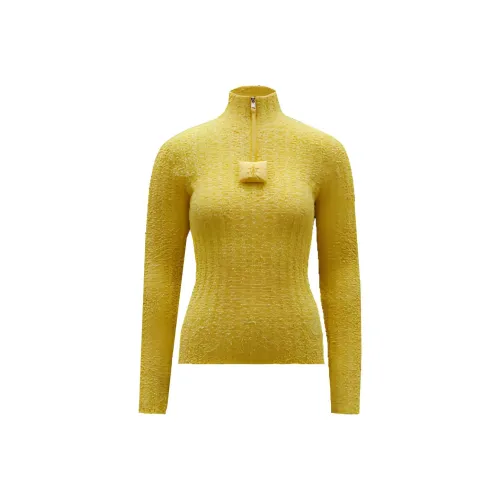 Moncler MONCLER GENIUS x JW Anderson FW22 Свитер Женский Желтый