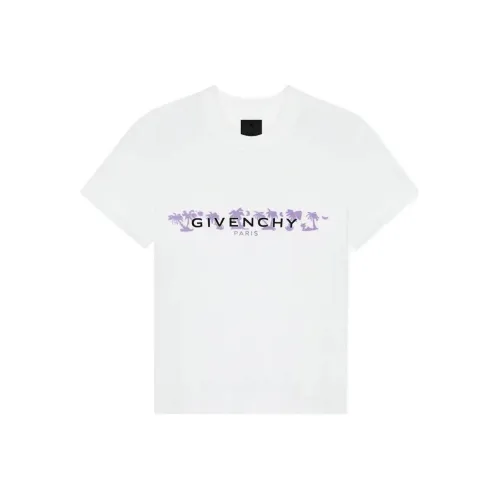 Givenchy Josh Smith Collaboration Collection Белые Женские Футболки