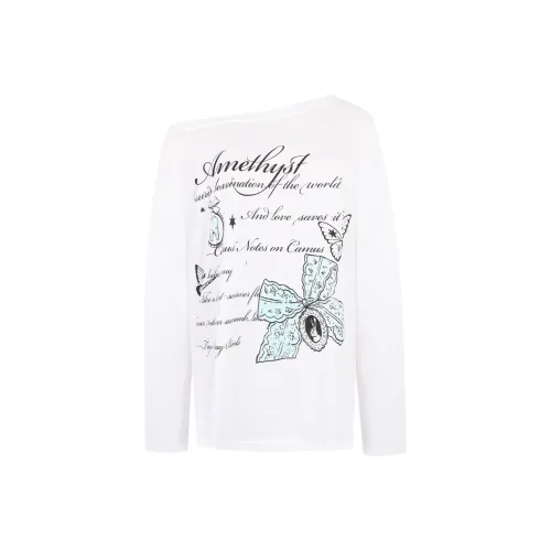 PEASLUNA Белые Женские Футболки