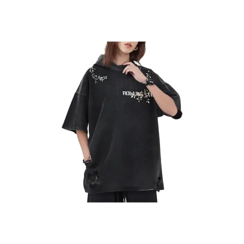 YEARNED Черная Женская Футболка