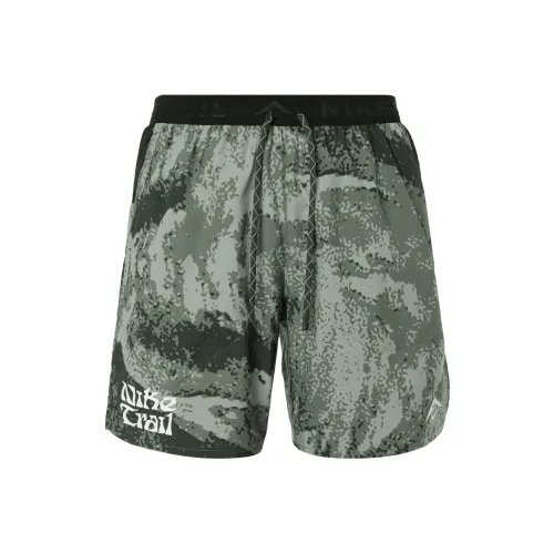 nike Dri Fit TRAIL STRIDE Бег Шорты Мужские Железо Серый