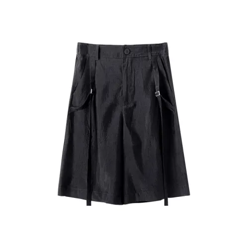 HUANXIANGZHE Повседневные шорты Унисекс Черный