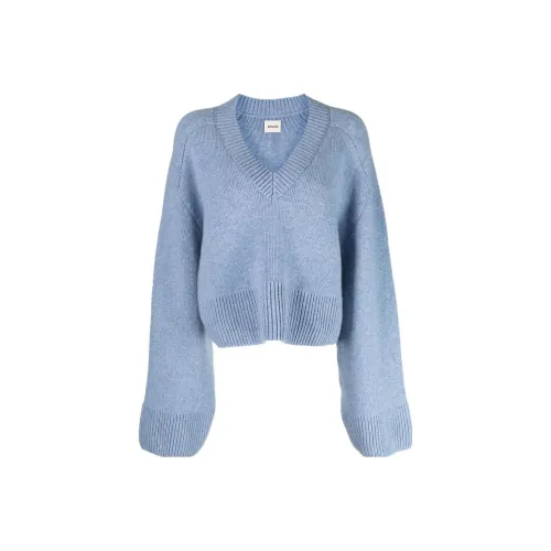KHAITE Синий Женские Свитеры