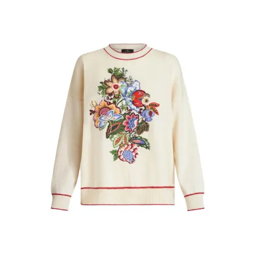 ETRO Бежевые Женские Свитеры