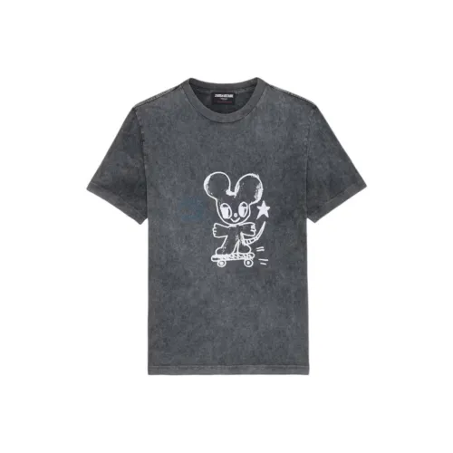 Zadig Voltaire T-рубашка женская серая