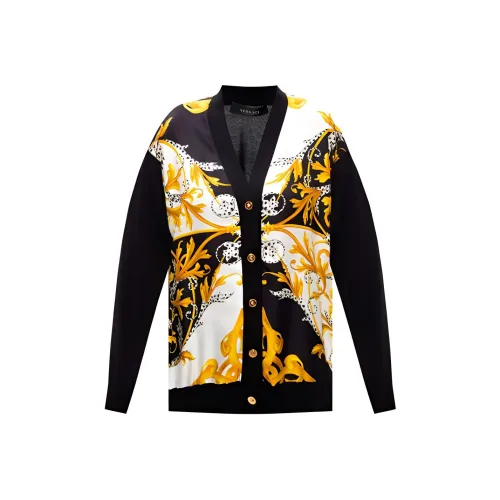 VERSACE Черные Женские Свитера