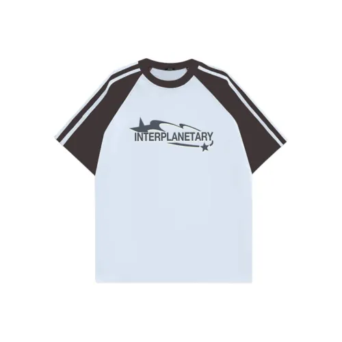 ASW ONLINE Реглан рукав T-рубашка Unisex Light синий