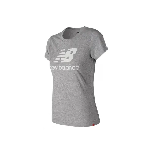 New Balance Essentials T-Shirt Женская Спортивная Серый