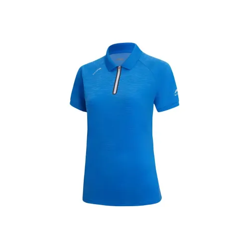 LINING T Рубашка Женская Смешанная Светло-Синяя