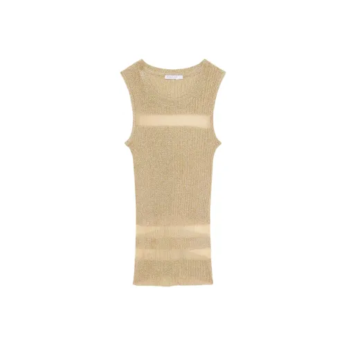 Patrizia Pepe SS25 Майка Женская Золотая