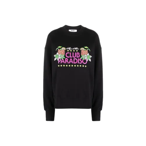 MSGM Черные Женские Свитеры