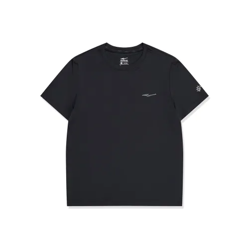 Erke ZONGXUNXILIE Бег T-Shirt Женская Глубокий Черный