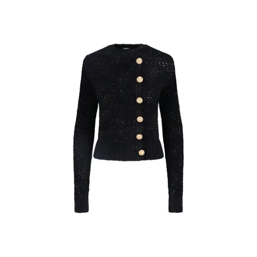 BALMAIN FW23 Свитер Женский Черный