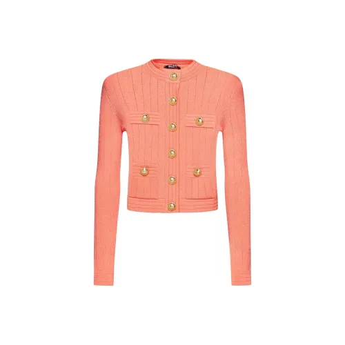 BALMAIN Розовые Женские Свитеры