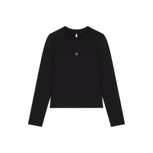 Givenchy Стандартная футболка женская черная