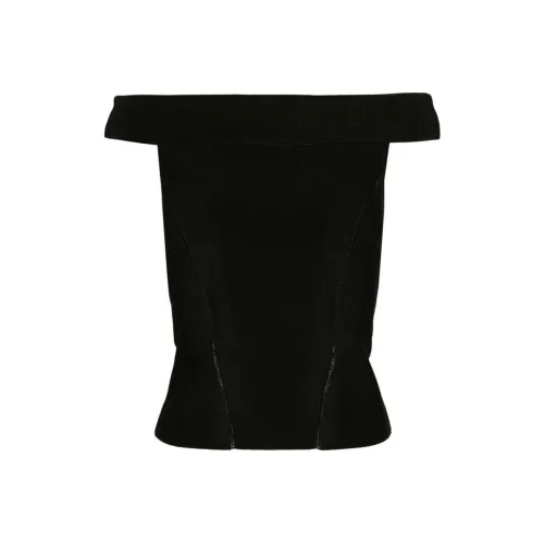 Zimmermann SS24 T Рубашка Женская Черная