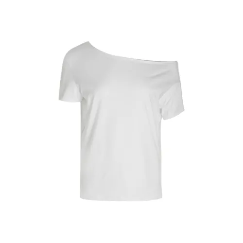 POPO.INFO Стандартная футболка белый цвет для женщин