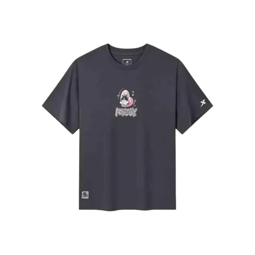 XTEP Sports Life Collection Marlstone Серый Женские T-рубашки