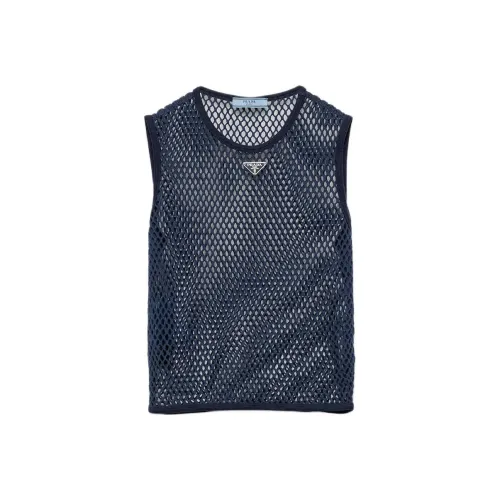 PRADA Синие Женские Майки