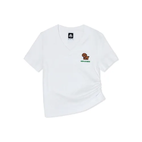 KAPPA Отбеленный 001 Женские Футболки