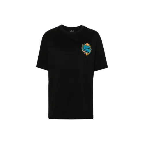 ETRO Черные Женские Т-рубашки