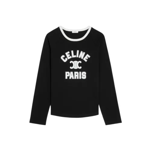 CELINE Черные Женские Футболки
