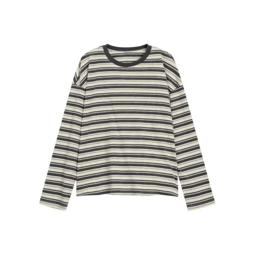 Fragment T Рубашка Женская Серый Белый