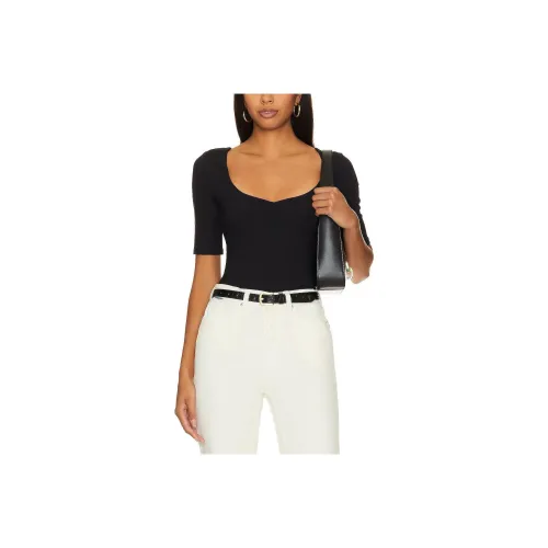 FREE PEOPLE T-рубашка женская черная