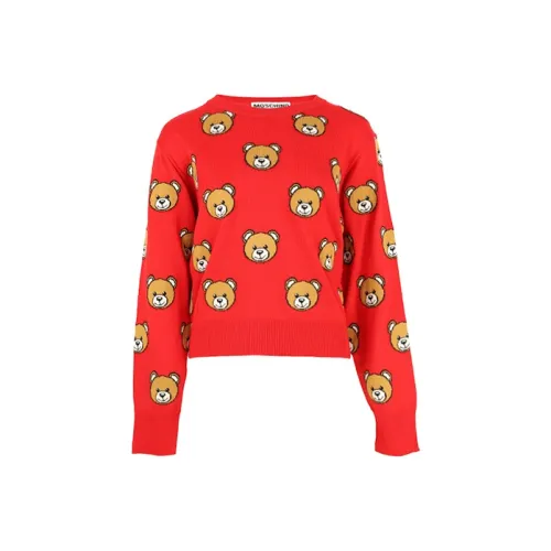 MOSCHINO SS21 Свитер Женский Красный