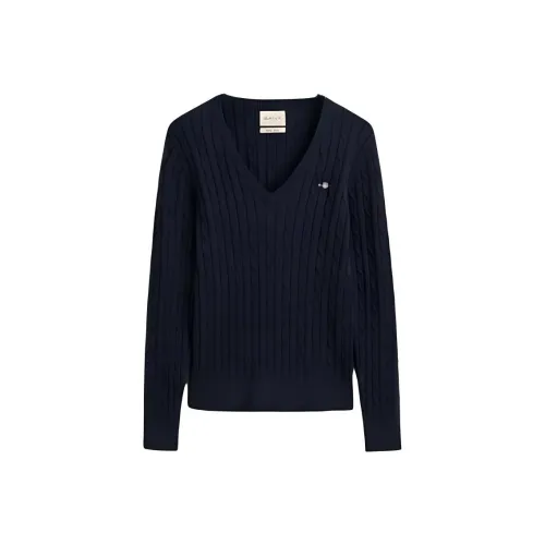 GANT Свитер Женский Морской Синий