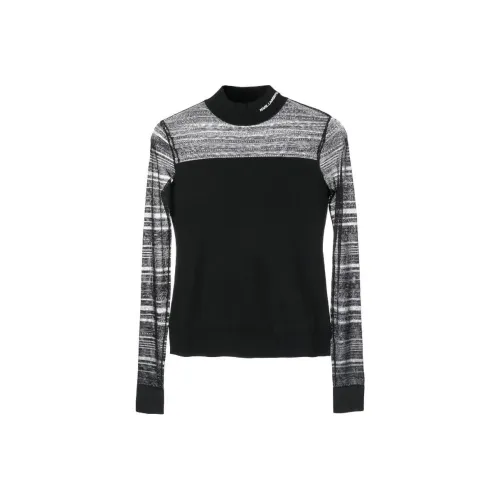 KARL LAGERFELD Стандартная футболка женская черная