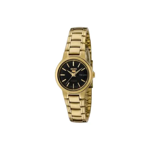 SEIKO Автоматический Механический Movement Женская серия 5 Часы 25 мм Черный
