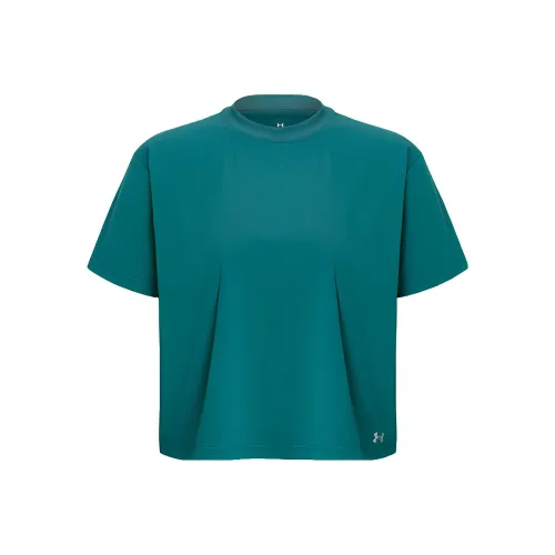 Under Armour Прибрежный циан Женские спортивные топы