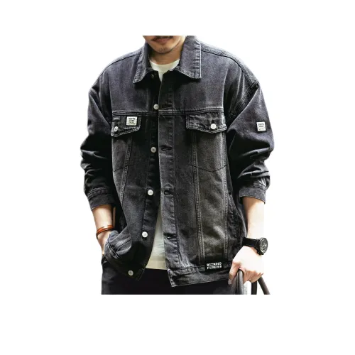 GELANLU Весна Куртка Свободный крой Унисекс