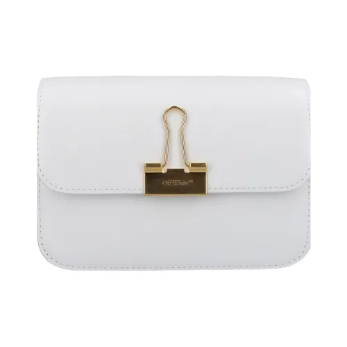 Off Белый Коровья кожа Сумка через плечо Сумка на плечо Женская Белая