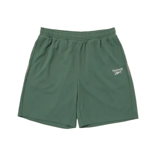 Reebok Повседневные шорты Унисекс Зеленый