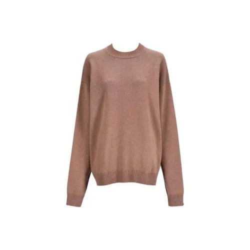 Balenciaga Свитер Обычный крой Женские Темный бежевый