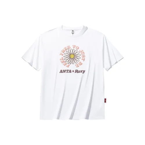 ANTA Life Collection T-Shirt Женская Снежно-Белая