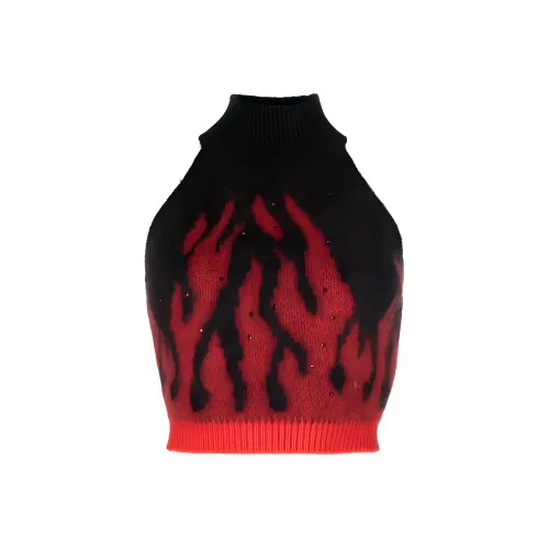 Alessandra Rich Черно-красные Женские Свитеры