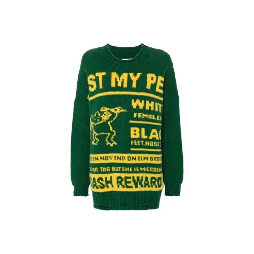 MM6 MAISON MARGIELA Свитер Женский Лесной Зеленый