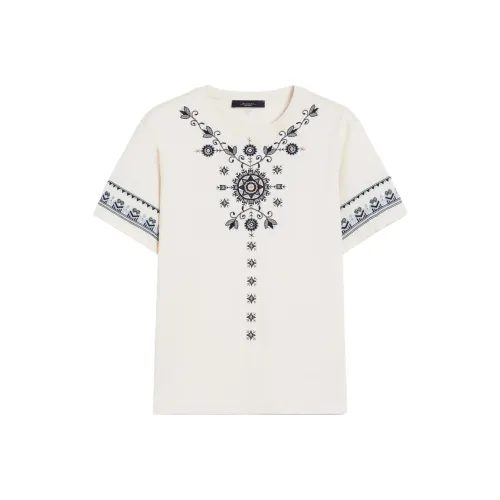 WEEKEND MaxMara T-рубашка Женская Белая