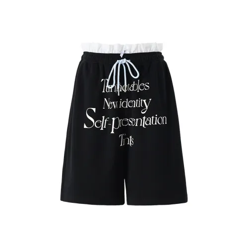 TURNTHETABLES Повседневные шорты унисекс