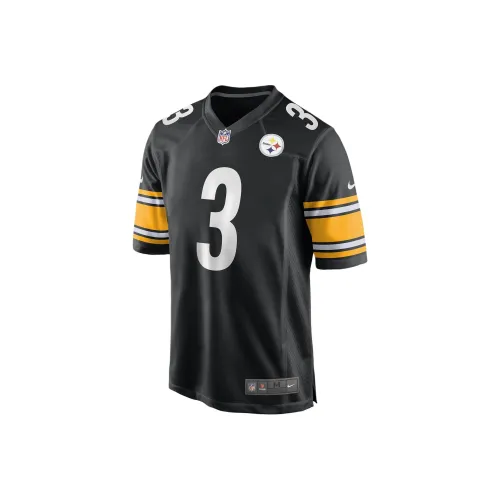 Nike Черный Мужской Регбийный Джерси