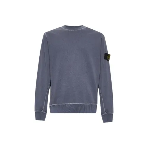 STONE ISLAND Толстовка Мужская Синяя