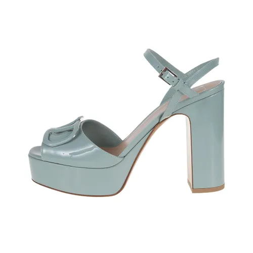 Valentino Vlogo One Ремень Сандалии 11,5 см Женские Синие