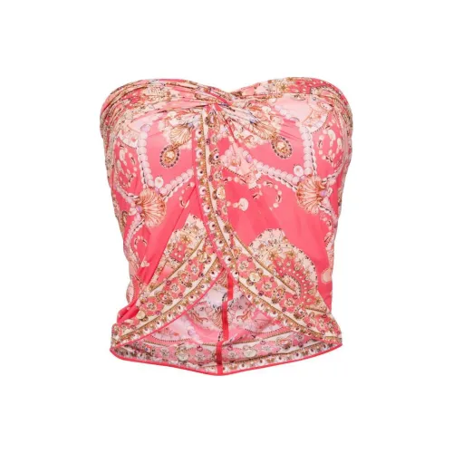 CAMILLA SS24 CROP TOP Женские Розовый