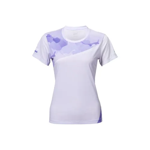 Kawasaki Бадминтон Джерси Женские Розово-фиолетовый