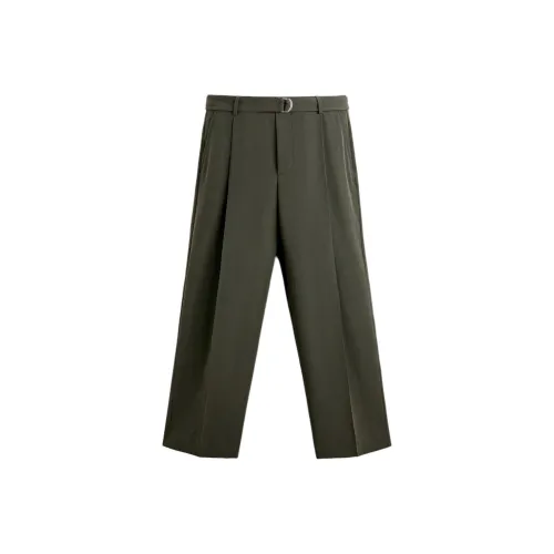 ZARA Nanushka Collaboration Зеленые Мужские Повседневные Штаны