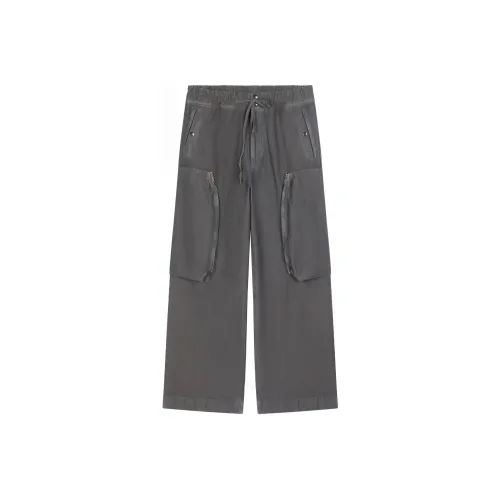 DRIES VAN NOTEN SS24 Повседневные брюки Мужские Серые